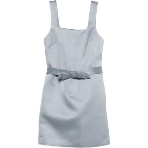 P.A.R.O.S.H. abito con fiocco - blu