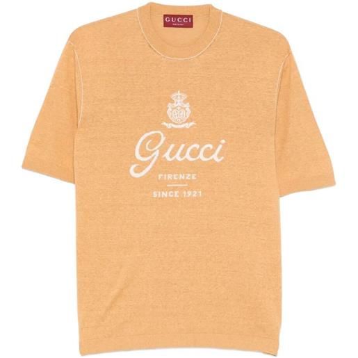 Gucci short sleeve crew-neck sweater