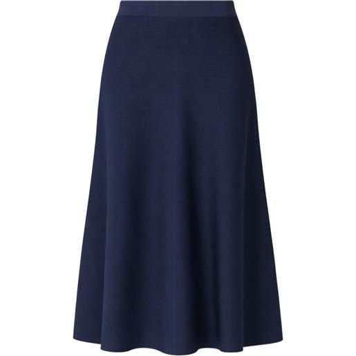 Max Mara gonna midi svasata - blu