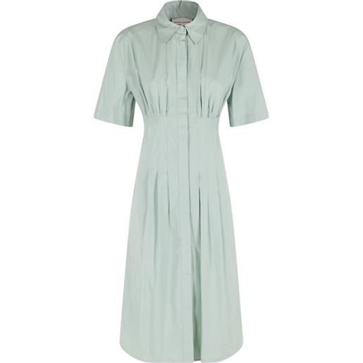 Semicouture abito midi sandra - verde