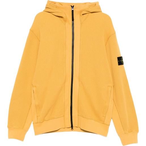 Stone Island felpa con cappuccio - giallo
