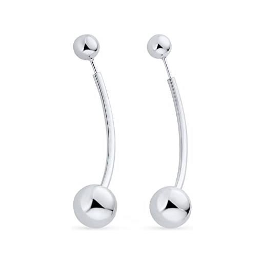 Collana Tennis Argento 925 Orecchini A Sfera In Argento Sterling 925