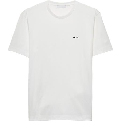 Prada t-shirt con logo - bianco