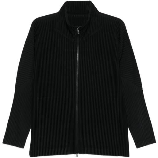 Homme Plissé Issey Miyake camicia con zip - nero
