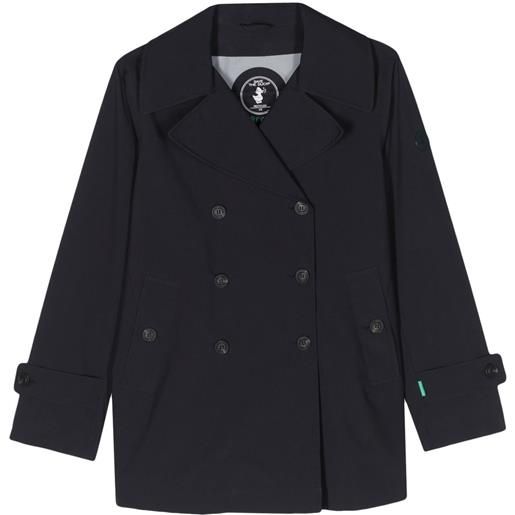 Save The Duck parka sofi doppiopetto - blu