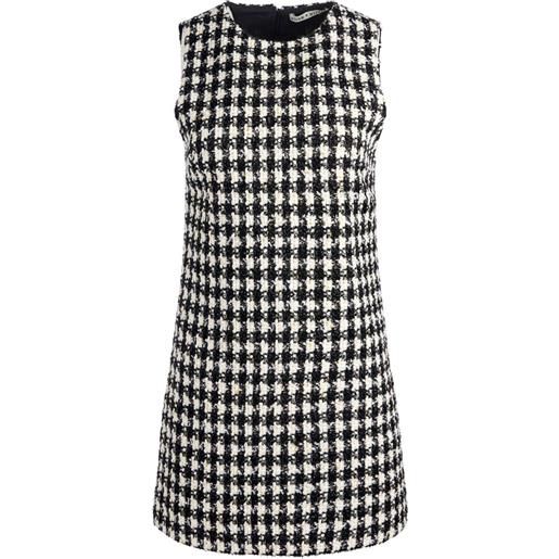 alice + olivia abito corto clyde aline - nero