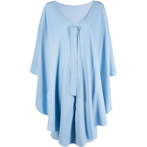 Alberta Ferretti abito con fiocco - blu