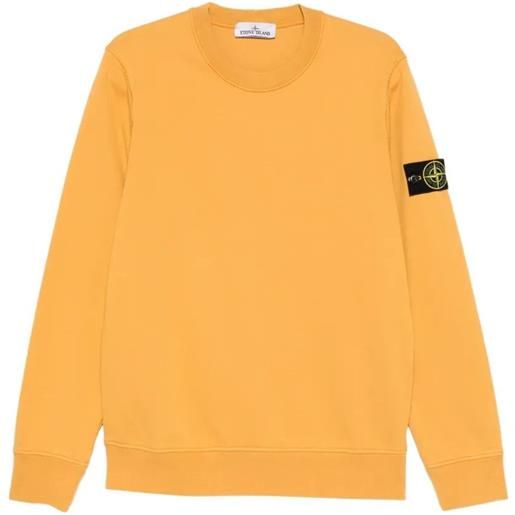 Stone Island organic cotton fleece sweatshirt