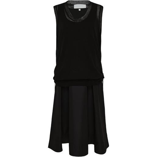 3.1 Phillip Lim abito smanicato - nero