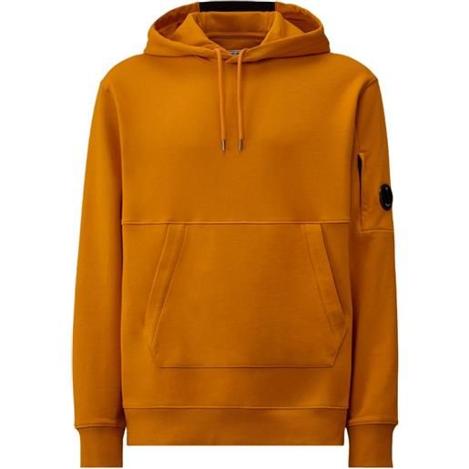 C.P. Company felpa con cappuccio e coulisse - arancione