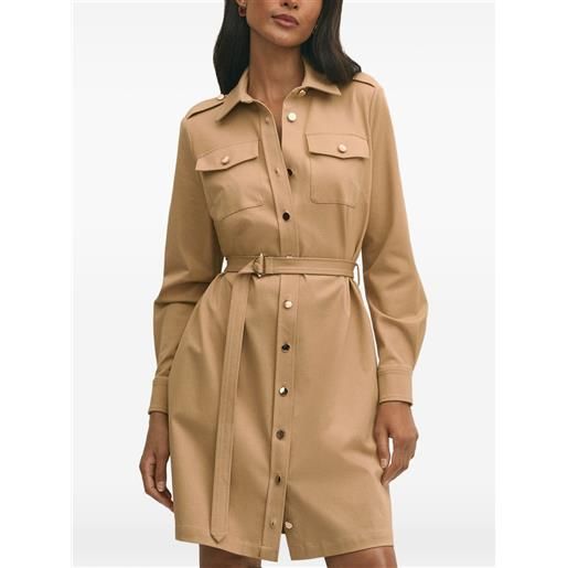 Brooks Brothers abito elasticizzato - toni neutri