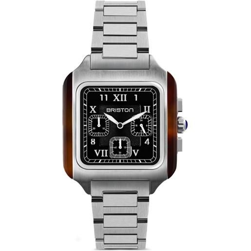 Orologio Quadrato In Pelle Nera – Design Unico Per Appassionati Di Bodybuilding – Movimento Quarzo – Regalo - 2
