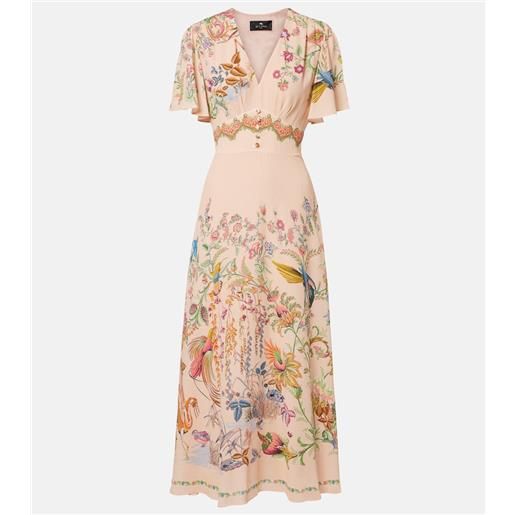 Etro abito midi con stampa