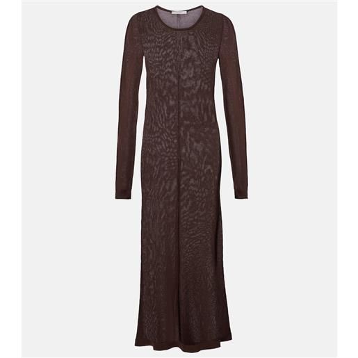 Lemaire abito lungo in crãªpe