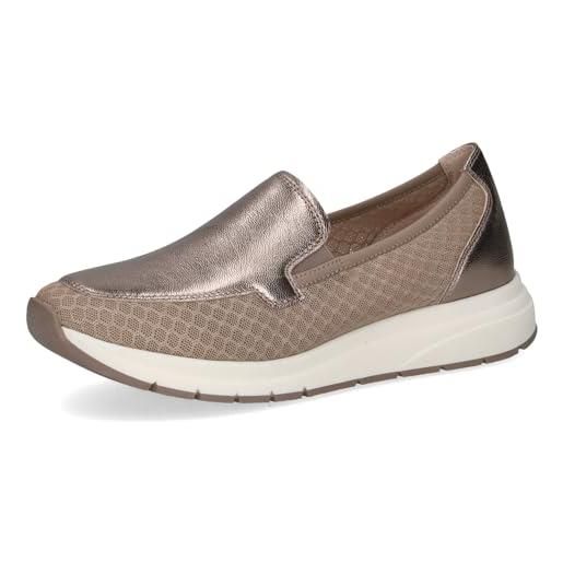 CAPRICE sneaker basse da donna, blu (ocean comb), 41 eu