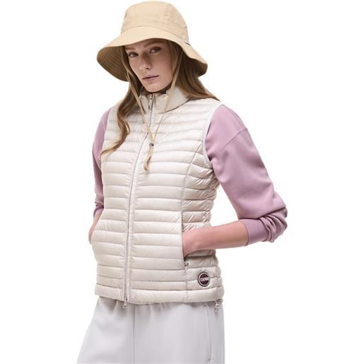 COLMAR ORIGINALS gilet natural down lightweight smanicato donna