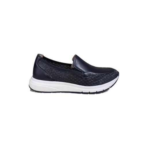 CAPRICE sneaker basse da donna, blu (ocean comb), 37 eu