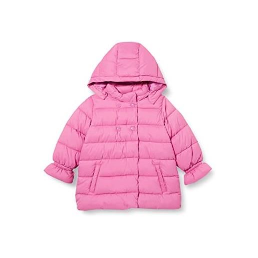 Giubbotto Leggero United Colors Of Benetton Per Bambine E Ragazze – Finta Piuma Con Cerniera E Cappuccio
