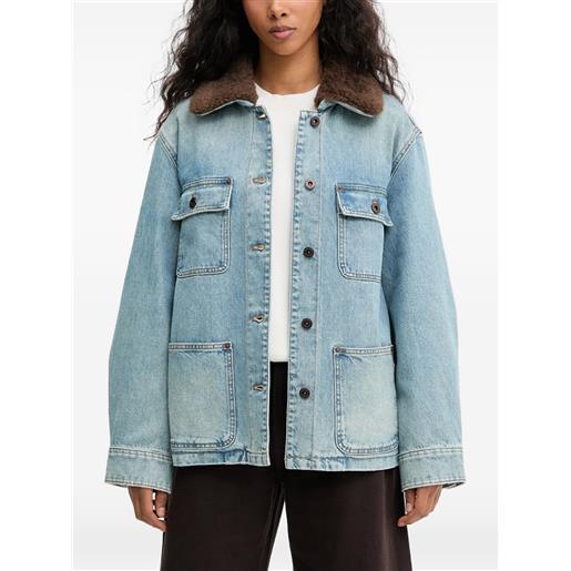 Miss Sixty giacca denim con tasca - blu