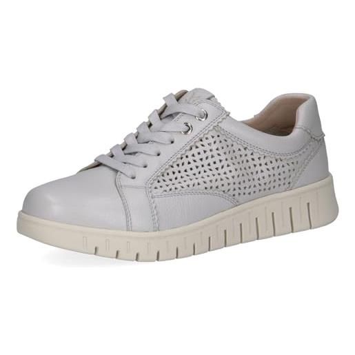 CAPRICE sneaker da donna in pelle, blu (lt. Blue perl), 40 eu