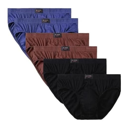 RINDE Boxer Uomo Set Da 4 Pezzi Di Brief Da Pugile Maschile Slip Soft Boxer Biancheria Intima Da Uomo Briefing Maschile Biancheria Intima Da Uomo Colore 3 Xxl 128128317