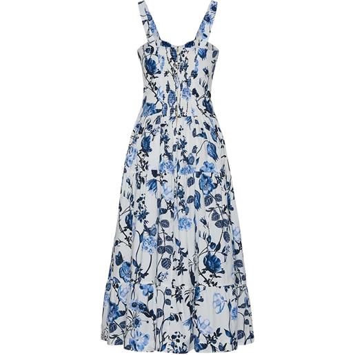 Cara Cara abito santiago a fiori - blu