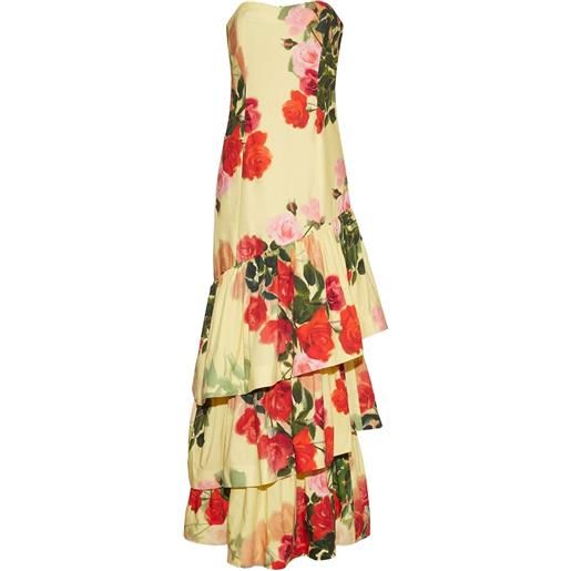 Cara Cara abito lungo willa - giallo