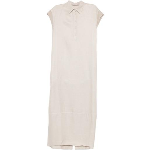 european culture abito a maniche corte - toni neutri