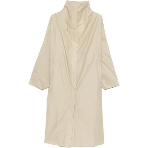 RUOHAN trench con scollo a imbuto - toni neutri