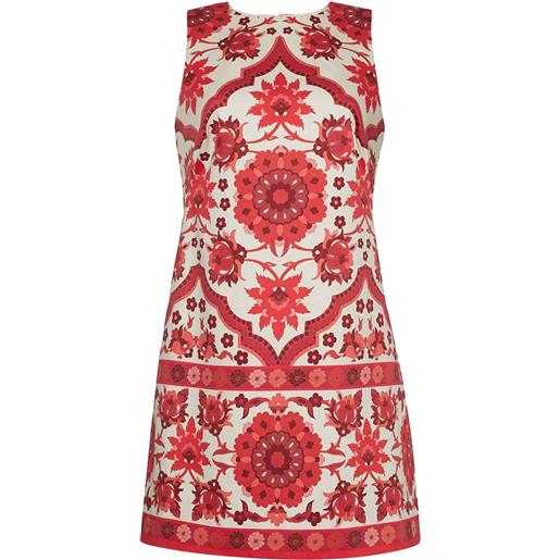 Cara Cara abito corto mackenzie a fiori - toni neutri