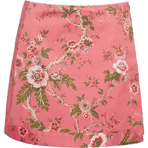 Cara Cara gonna a fiori - rosa