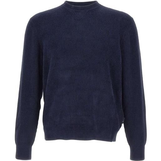 BOSS maglione girocollo - blu