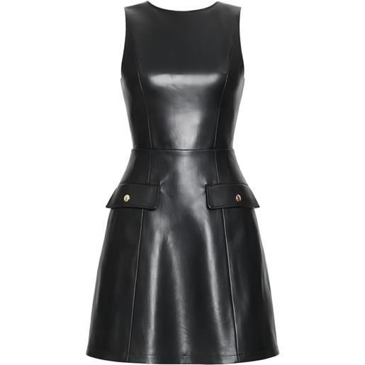 alice + olivia abito corto marcella - nero