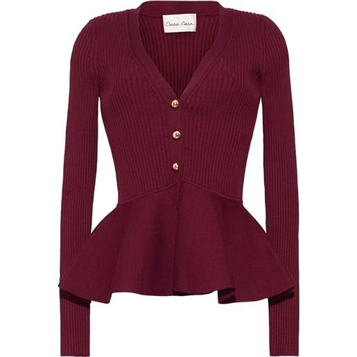 Cara Cara top viva a coste - rosso