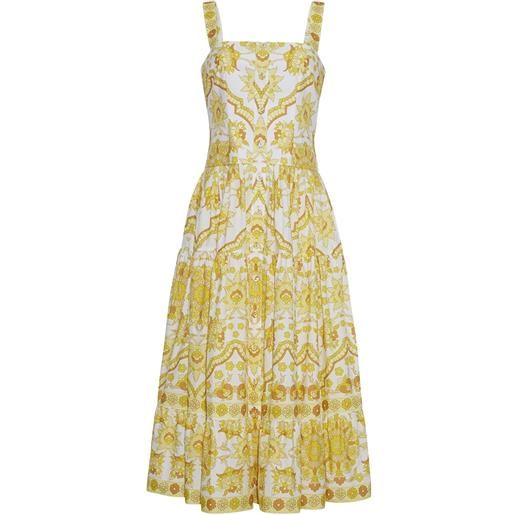 Cara Cara abito a fiori - giallo