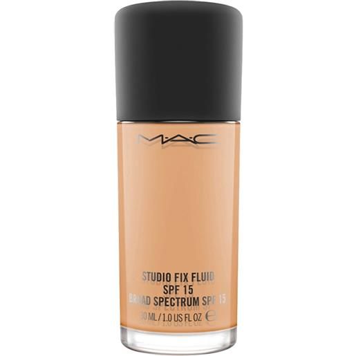 Mac studio fix fluid spf15 nw35 fondotinta copertura modulabile spf15 30 ml fluido spf