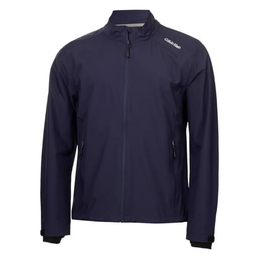 Calvin Klein giacca traspirante impermeabile da uomo highland - marina - xl
