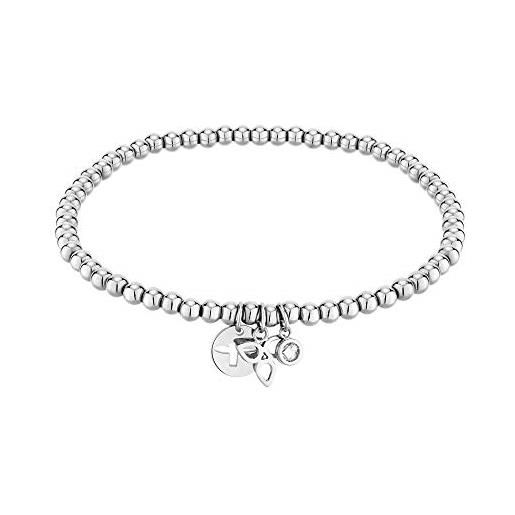 Acquista Charm Cuore Argento 925 Piedini Zirconia - Offerta Limitata
