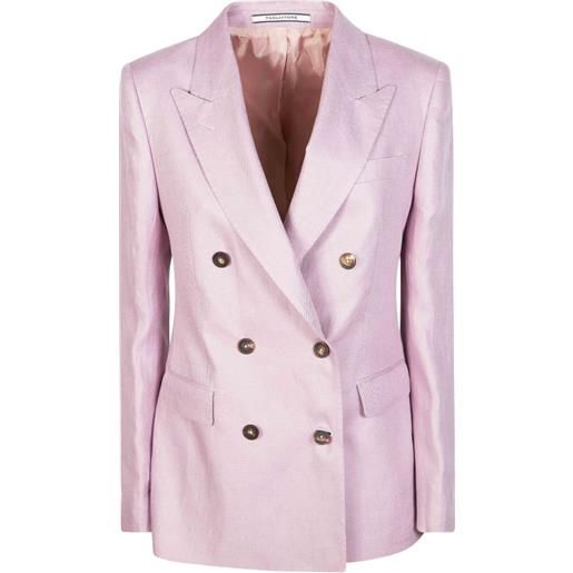 Tagliatore blazer parigi doppiopetto - rosa