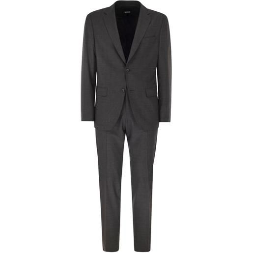 BOSS completo con revers classici - grigio