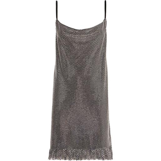 Philosophy Di Lorenzo Serafini abito corto con strass - argento