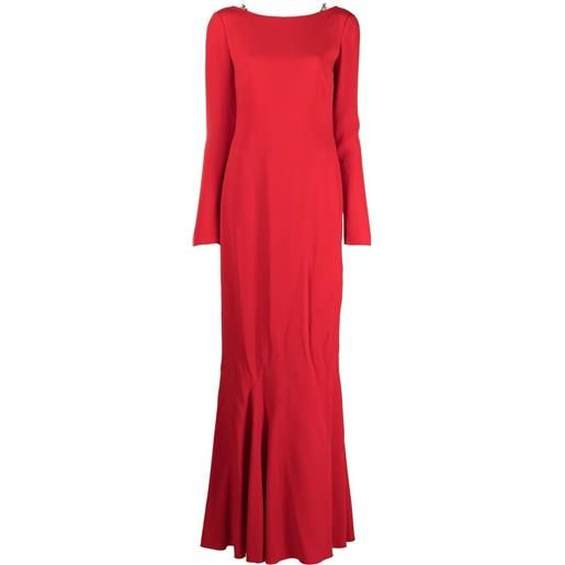 Givenchy abito con dettaglio a catena - rosso
