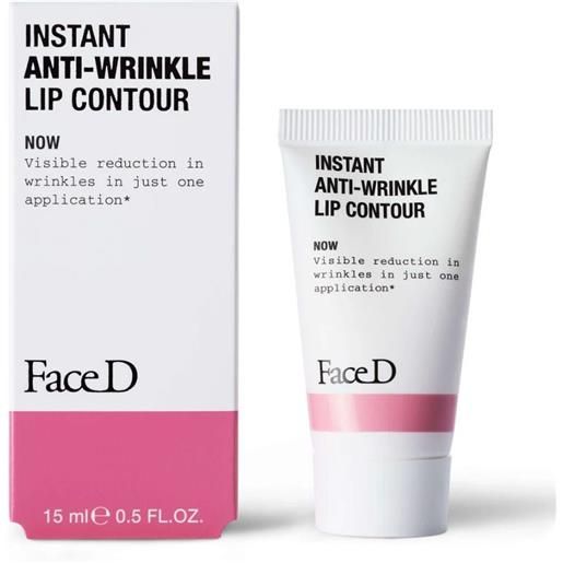 Face D instant anti-wrinkle lip contour contorno labbra anti-rughe ad azione rapida, 15ml