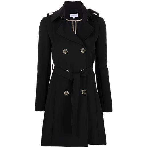 Patrizia Pepe trench doppiopetto - nero
