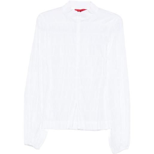 THELATEST camicia con maniche a palloncino - bianco