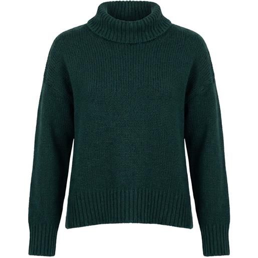 Ancapelion Maglione Donna A Righe Maniche Lunghe: Morbido A Maglia Con Colletto Rotondo E Tasche - 3