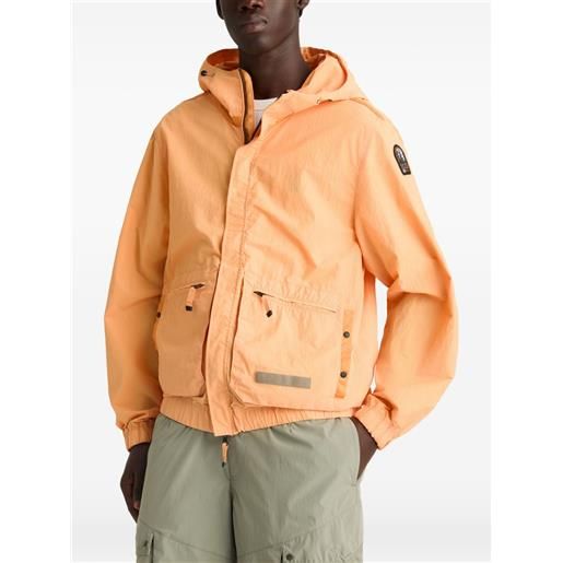 Parajumpers giacca con cappuccio e tasca - arancione
