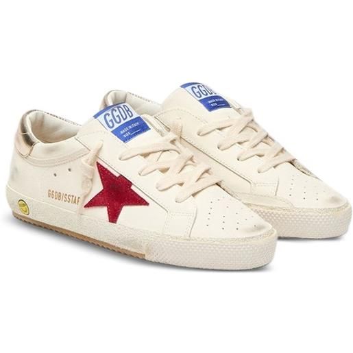 Golden Goose Kids sneakers con applicazione - toni neutri