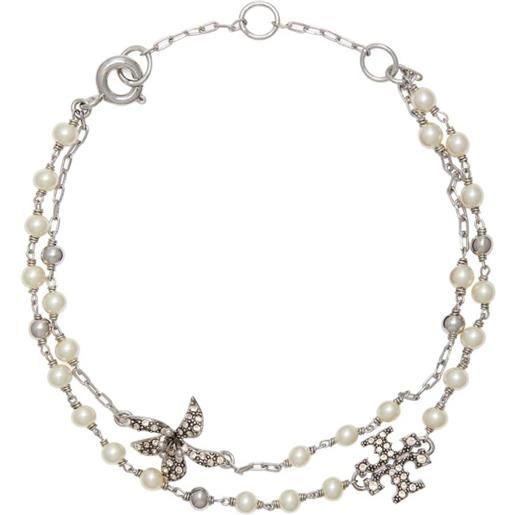 Bracciale in Oro con Luna di Strass