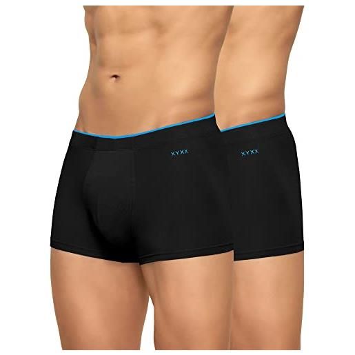 Confezione Da 8 Boxer Uomo In Cotone E Modal: Vestibilità Comoda, Fantasie Retrò E Divertenti, Taglie Dalla M Alla 8XL
